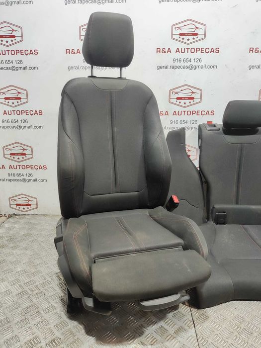 Conjunto Bancos Tecido BMW Série 1 F21 3 Portas Sport Line Pré LCI 2011 a 2015 Original