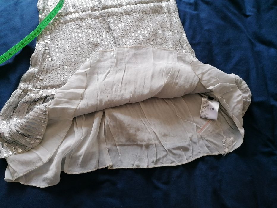 Túnica/ vestido com lantejoulas