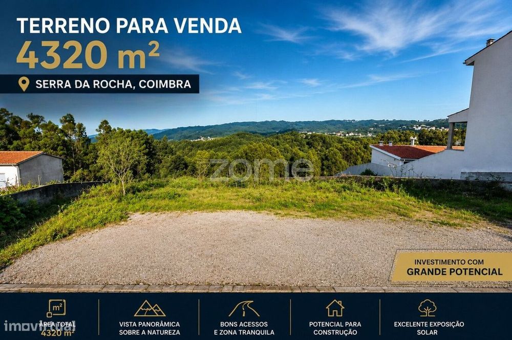Terreno | construção | Serra da Rocha | 4320 m2