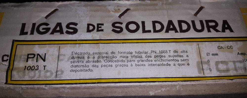 5 Eletrodos Soldadura - Grandes Enchimentos