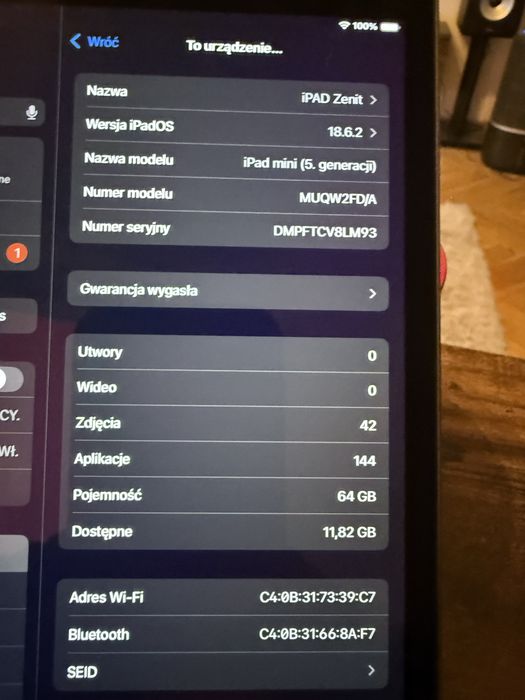 Ipad mini 5 64gb