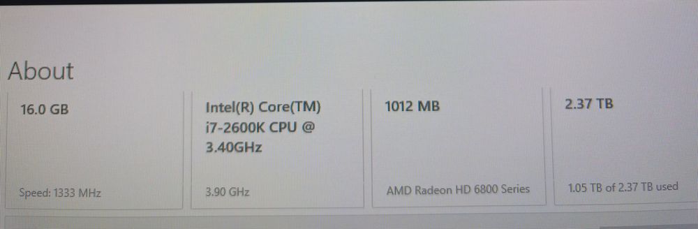 PC funciona tudo