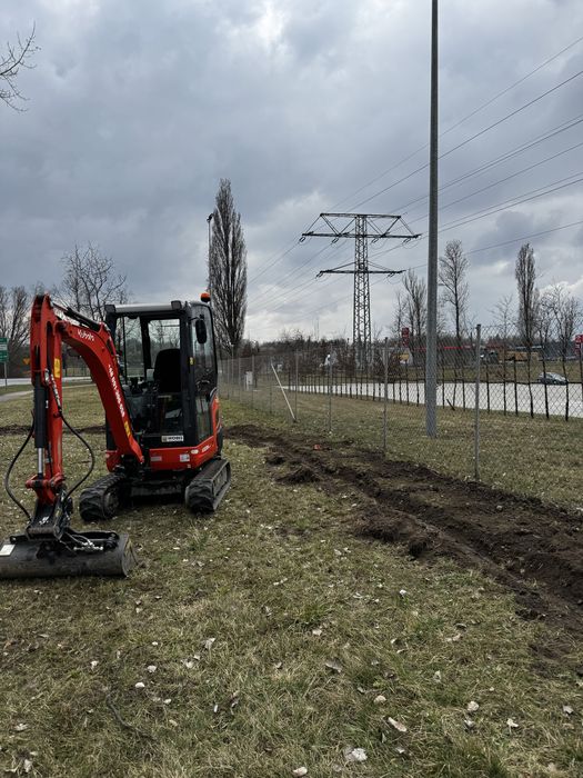 Wynajem minikoparki z operatorem Tychy/Śląsk