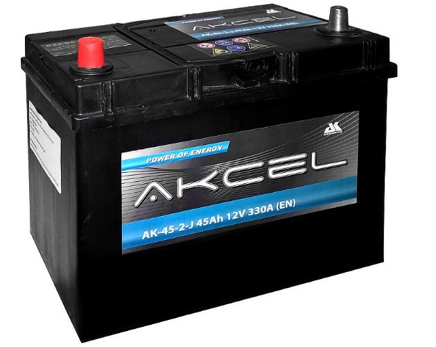 Akumulator 45Ah 330A L+ Akcel Japoński