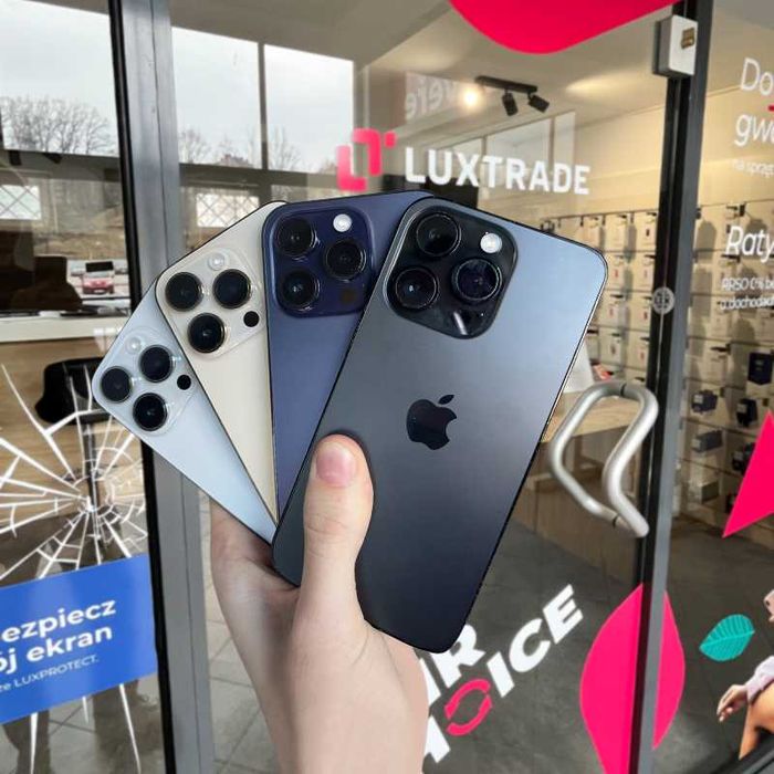 JAK NOWY | IPHONE 14 PRO 128GB | 2 lata gwarancji! | Bateria 100%