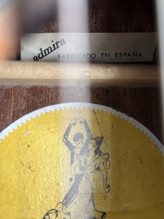 Guitarra Ritmo ADMIRA T-2 Viola Clássica anos 70/80