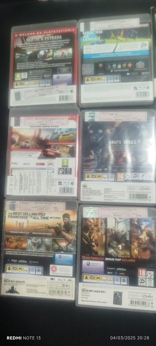 Jogos PS 3 usados