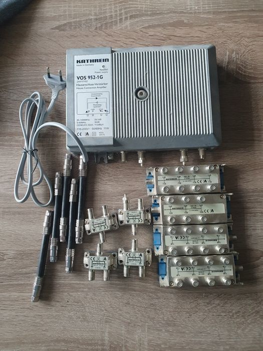 Zestaw rozdzielaczy antenowych