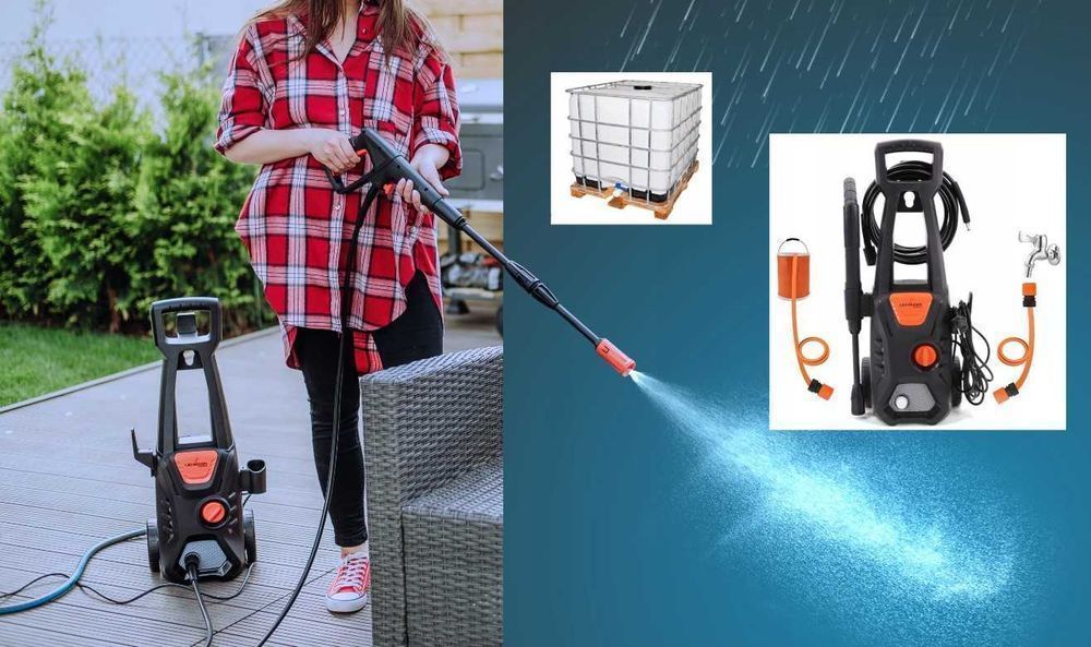 SAMOSSĄCA Mocna Myjka ciśnieniowa Lehmann Jukon 130bar/230bar | 1600 W