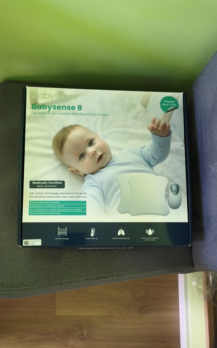 Monitor oddechu Babysense 8 nowy nieużywany gwarancja 12/2027