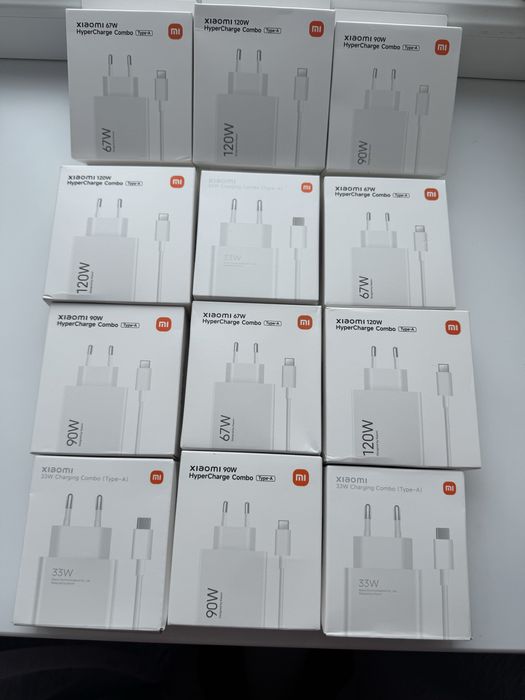 ‼️ быстрая зарядка Xiaomi ОРИГИНАЛ 67w 90w 120w 33w швидка блок кабель