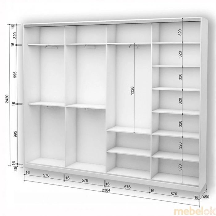 Збирання та розбирання фабричних меблів