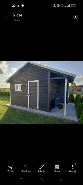 Altana ogrodowa  altany wiata 4mx 5m