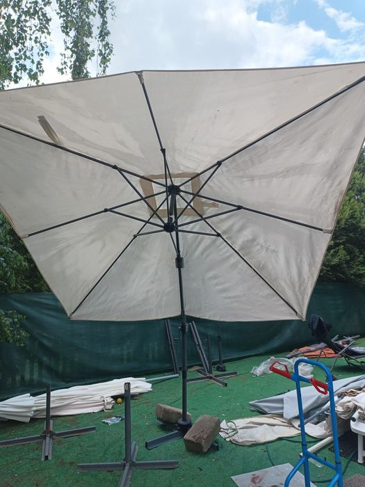 Parasol ogrodowy kontakt telefoniczny