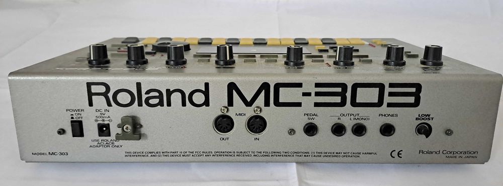 Roland MC-303 Sequencer arranger, Muito bom