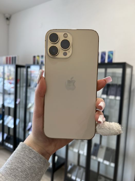 Telefon iPhone 13 PRO MAX 128GB Złoty Apple Gwarancja iTrade