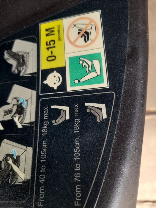 Cadeira auto Jane gravity em bom estado