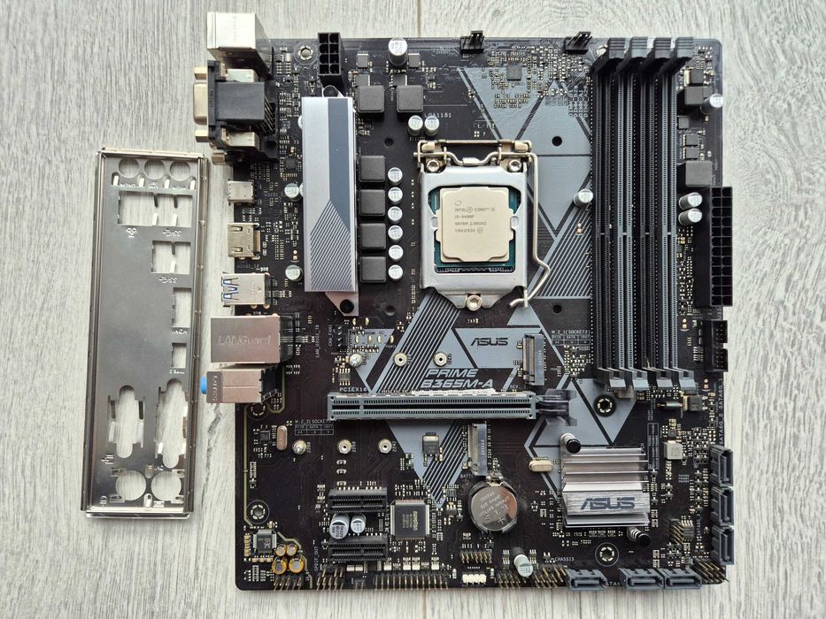 сет Intel Core-i5 9400F 4.1GHz + плата ASUS Prime з M2 2шт. Trade-IN