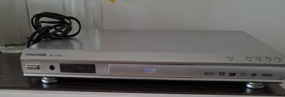 Odtwarzacz dvd microlab gk3100 + glosniki