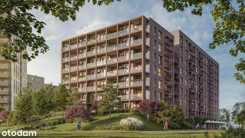 2-pokojowe mieszkanie 44m2 + balkon Bezpośrednio