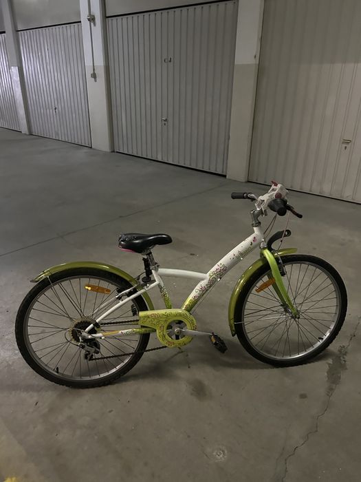 Bicicleta Criança BTWIN Branca - Aro 24