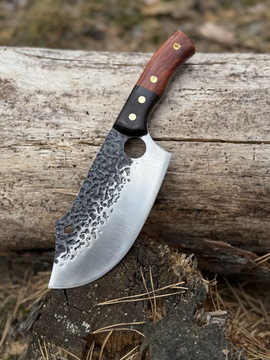 Код 860 Кухонна сокира ніж для кісток сокирка нож кузонный топорик