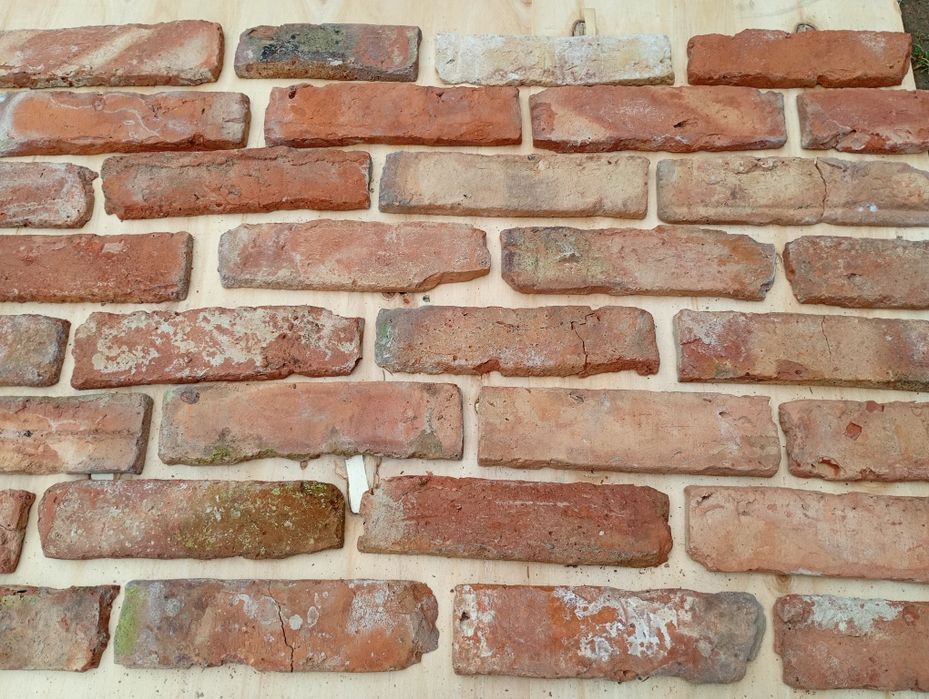 Lico cegły, płytka ceglana, stara cegła, Manufaktura Płytki Naturalnej