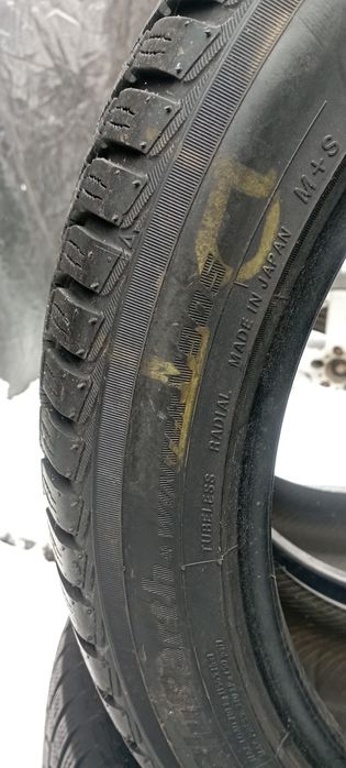 Yokohama 225 45 r19 2шт шини б'у зимова резина гума з Європи