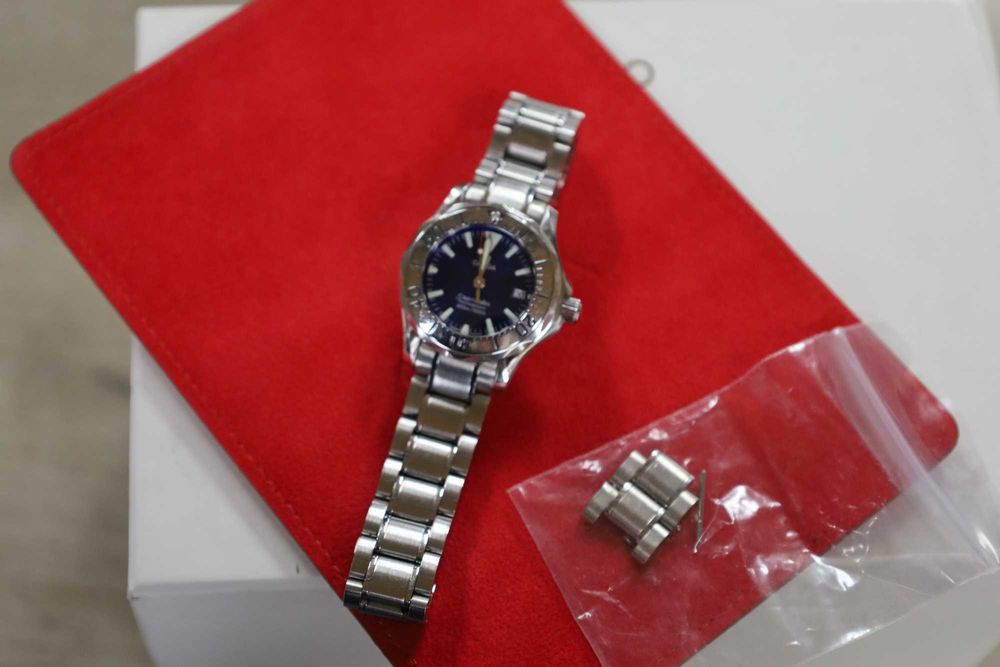 Zegarek damski damka Omega Seamaster 300m pełny zestaw 2285