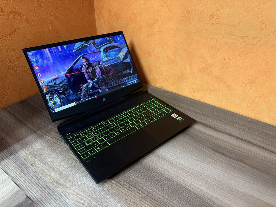Бюджетний ігровий ноутбук HP Pavilion(i5-10300/16D4/GTX1650/15" 144hz)