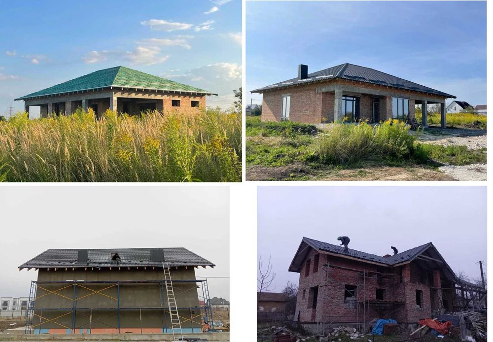 Покрівельні роботи Покрівля Кровля Кровельні роботи Дах Водосточка