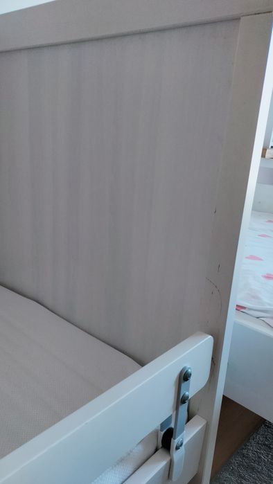 Conjunto 3 peças Cama grades/Berço Sundvik IKEA + Colchão
