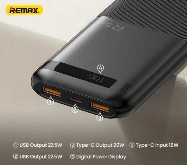 Повербанк (Power Bank) REMAX RPP-622 10000 mAh зі швидкою зарядкою