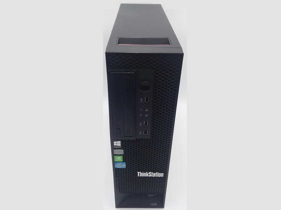 Komputer Używany Lenovo C20 Xeon 24GB 480 SSD Quadro W10 Gwar FV