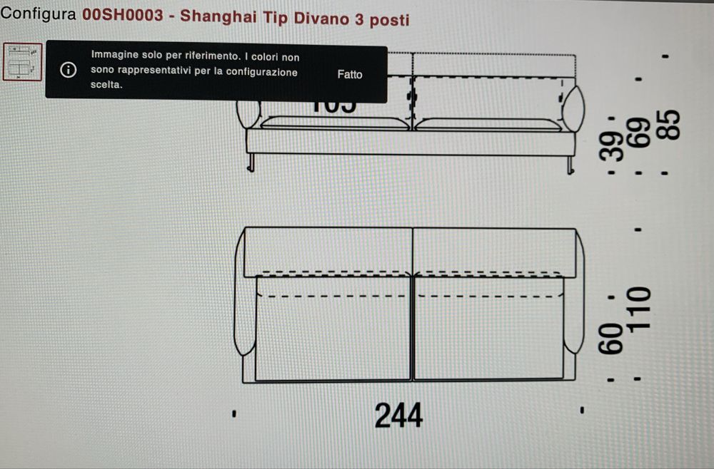 Sofá Shangai Tip, divano by Patricia Urquiola - MOROSO