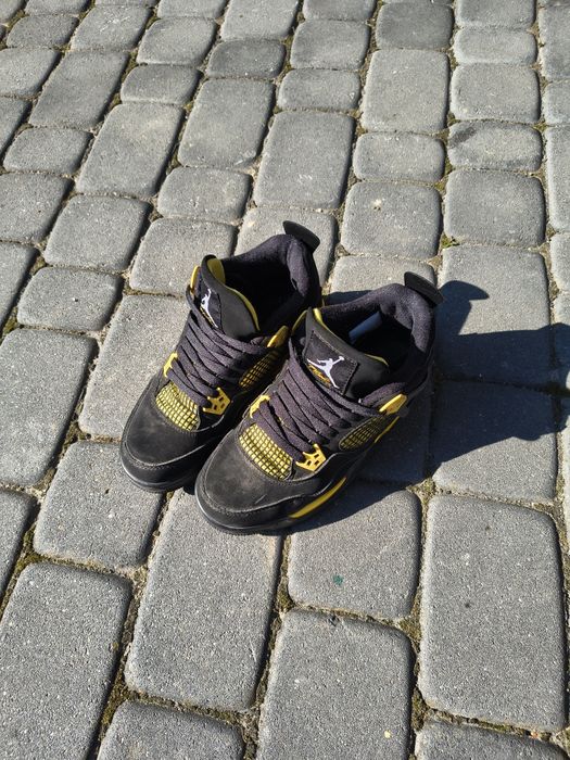 Buty Jordan Air czarno żółte