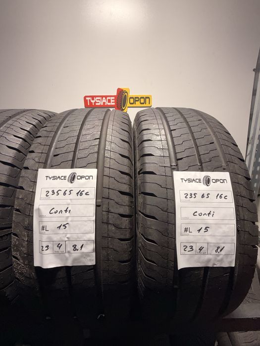 Opony letnie demo 235/65/16C continental Vancontact eco dot 2023