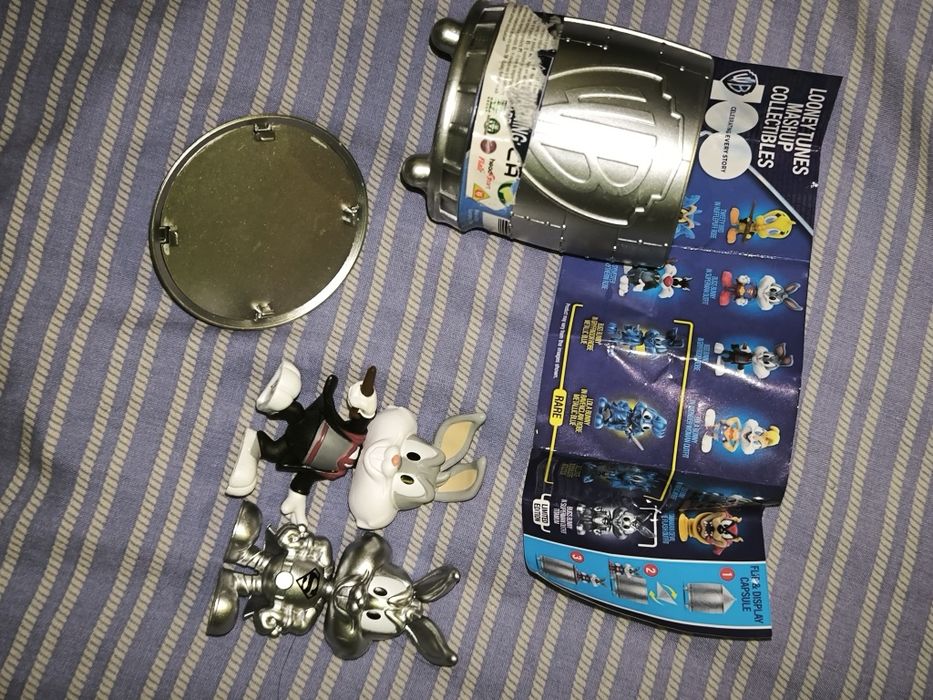 Looney Tunes WB100 Bugs Bunny Mashup Figura Colecionável