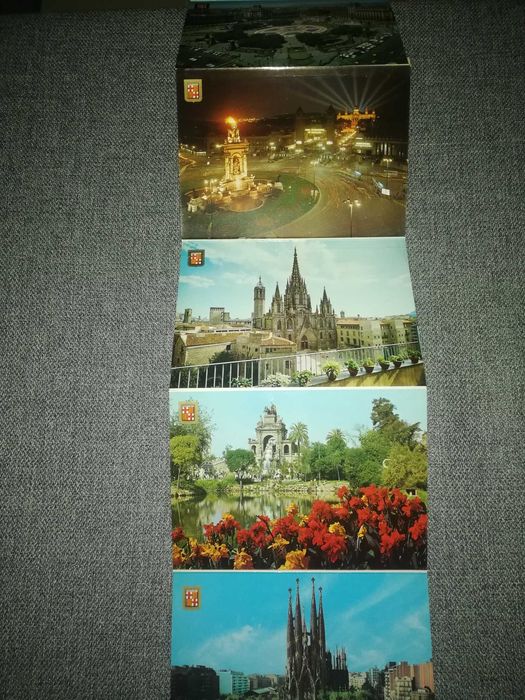 10 postais de Barcelona