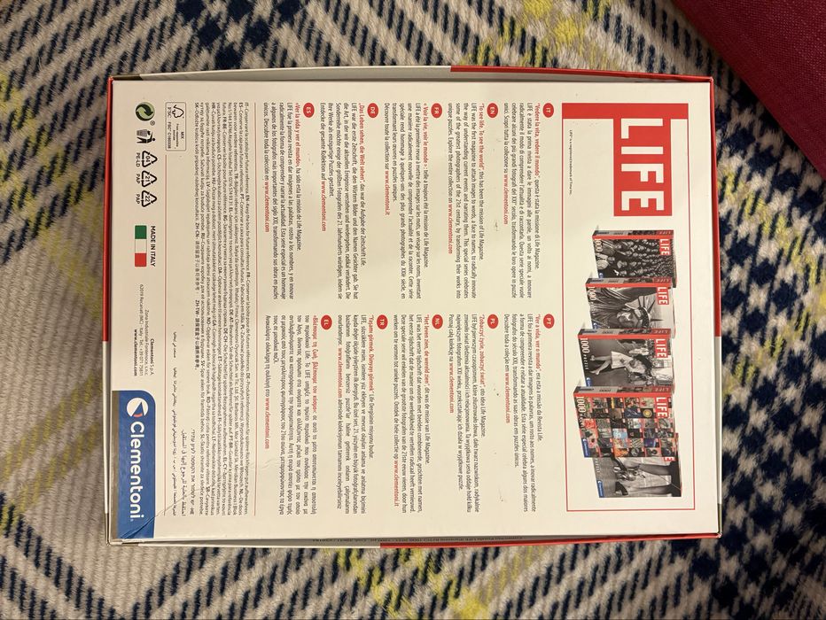 Puzzle Clementoni - coleção Life