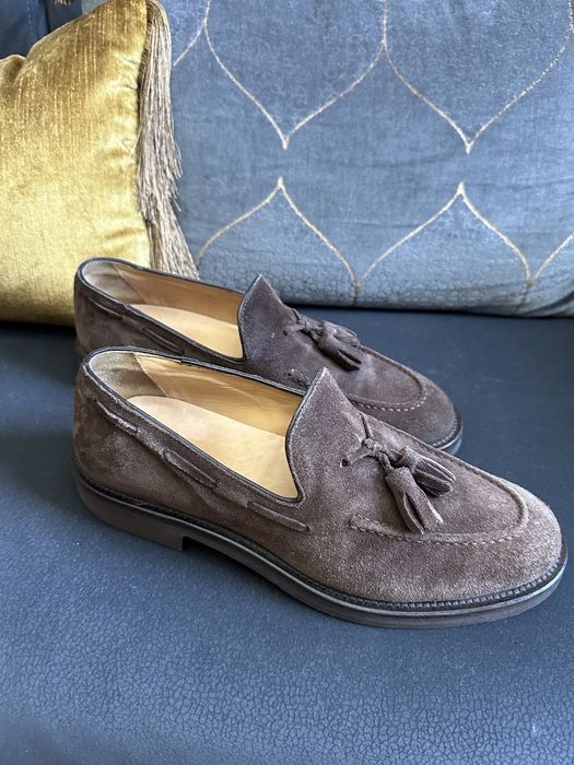 Sapatos de Camurça Castanha (pele italiana) marca. SEBOY’S