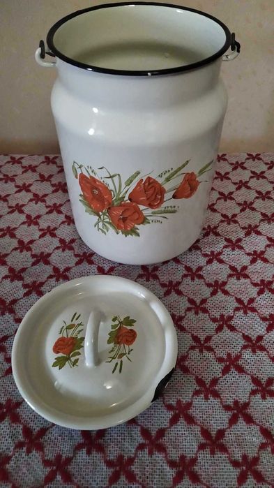 Бидон эмалированный