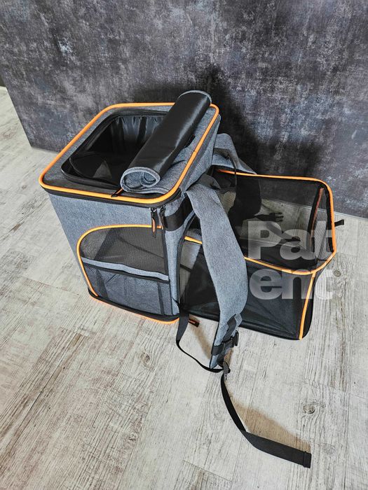 Plecak dla kota psa transporter duży rozkładany pojemny do zwierząt