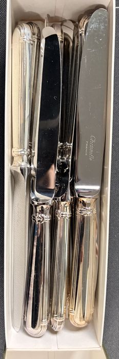 12 Facas Christofle "Oceana" Dessert