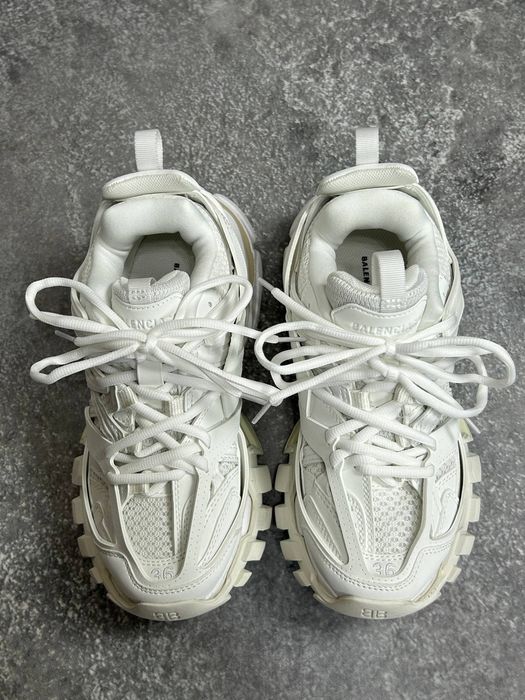 Balenciaga Track 2.0 full white кросівки кроссовки фулл білі траки баленсіага 44 43 42 41