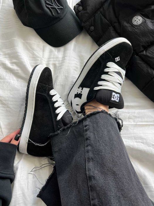 PREMIUM! DC Shoes Court Graffik Black White 37 38 39 40 41 42 43 44 45