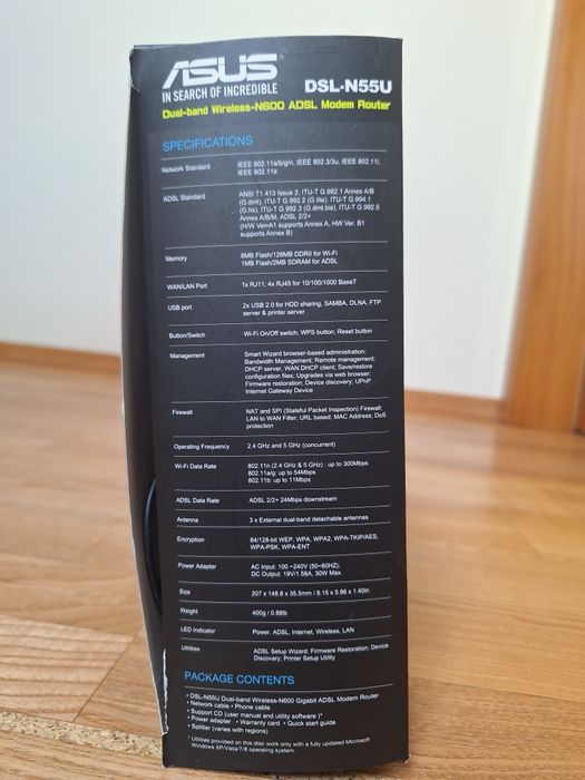 Asus DSL-N55U Modem ADSL i Router