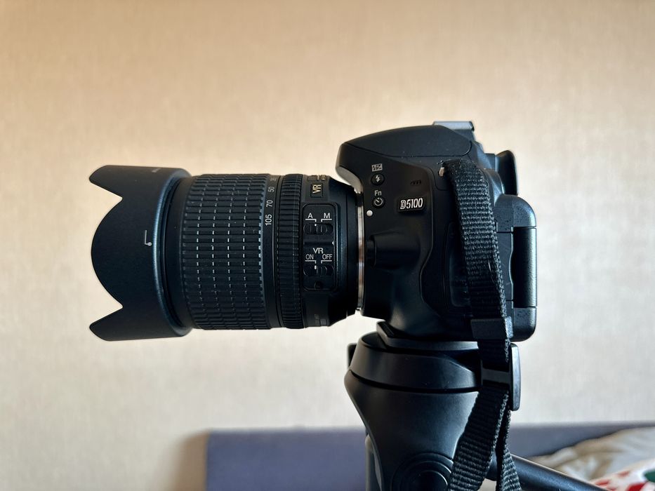 Nikon D5100 + об’єктив 18–105mm | Чудовий стан | Повний комплект