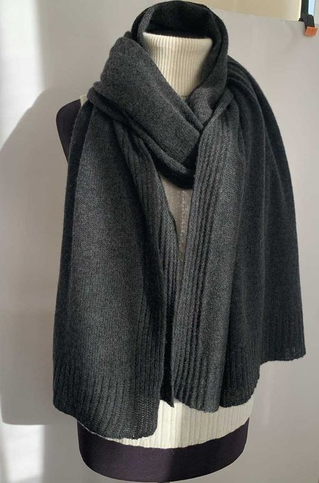 Бактус Кашемір 100% Косинка кашемірова Шарф Шаль Палантин кашеміровий