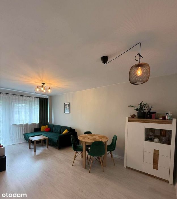 Jasne, 2-pokojowe mieszkanie 45 m² z balkonem | 3000 TOTAL